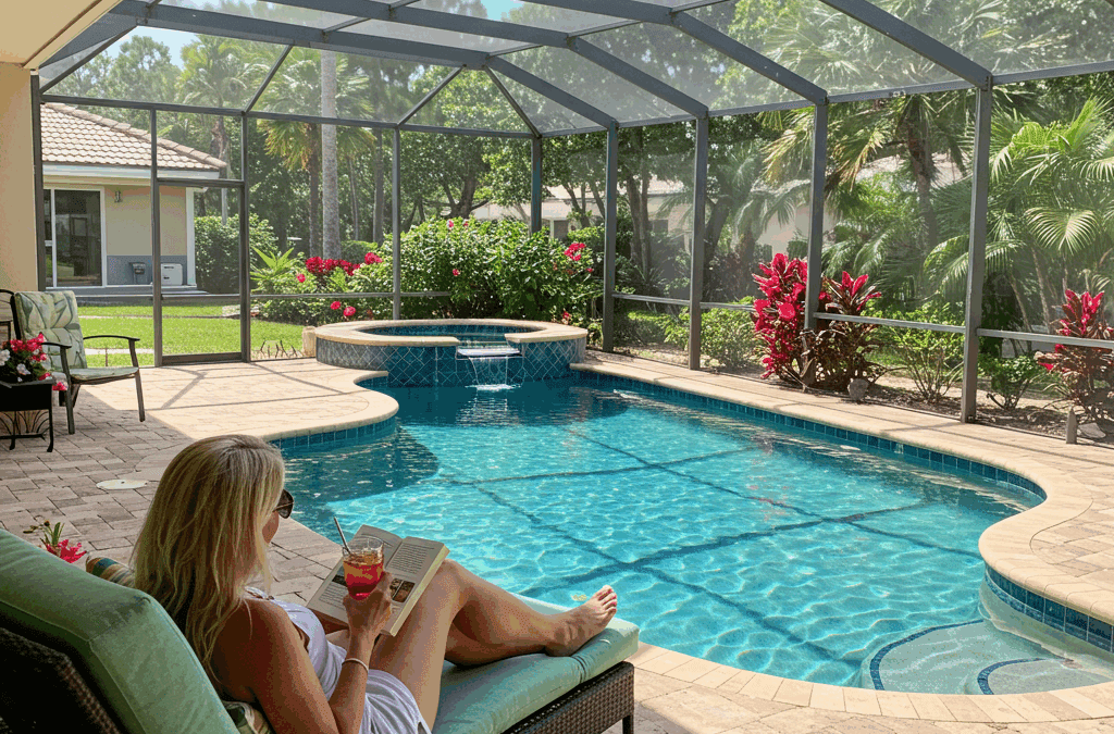 How to Design a Custom Pool with a Sun Shelf in Bonita Springs