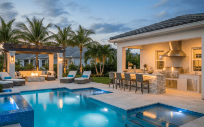 Outdoor Living Trends in Estero: Pools, Kitchens, and Beyond