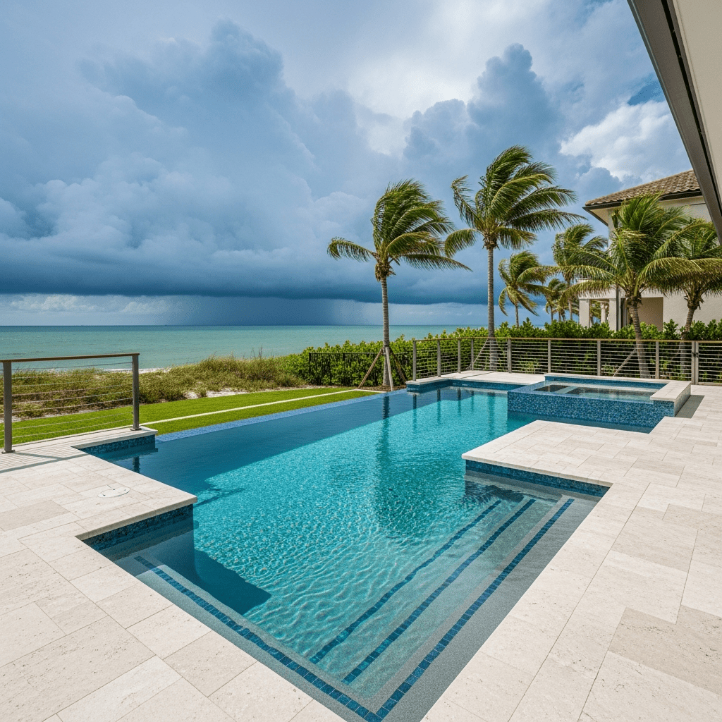 How to Design a Pool That Withstands Bonita Springs’ Coastal Weather