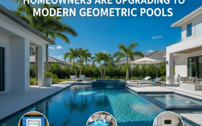 Why Fort Myers Homeowners Are Upgrading to Modern Geometric Pools