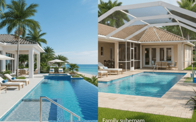 What Makes Pool Design in Coastal Naples Different from Inland Fort Myers Homes