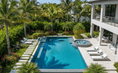 How Landscaping Enhances Luxury Pool Design in Florida Homes