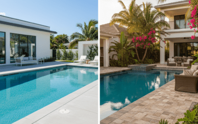Concrete vs Paver Pool Decks: Which Is Better for Florida Homes?