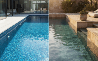 Glass Tile vs Natural Stone: Which Pool Finish is Best?