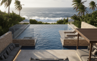 Designing Wind-Resistant Pool Areas for Coastal Homes
