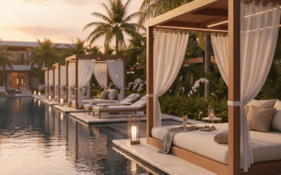 Luxury Pool Cabanas & Pergolas: Design and Functionality