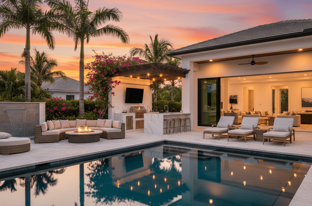 Top Outdoor Living Trends for Luxury Homes in Bonita Springs