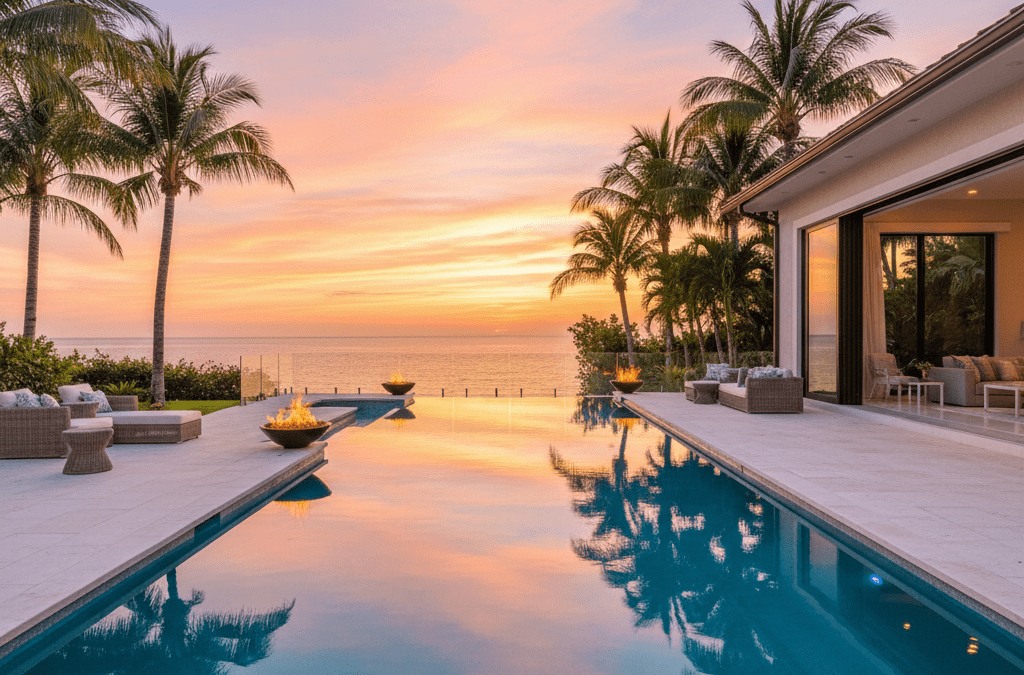 Best Infinity Pool Designs for Coastal Homes in Naples