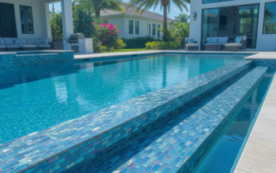 Best Waterline Tile Choices for Pools in Naples, Estero, Bonita Springs & Fort Myers